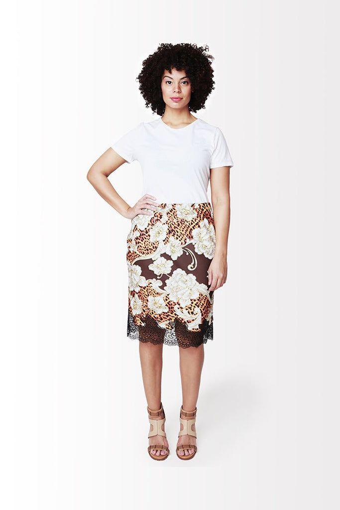 Zeon Skirt // Floral - SHEGUL