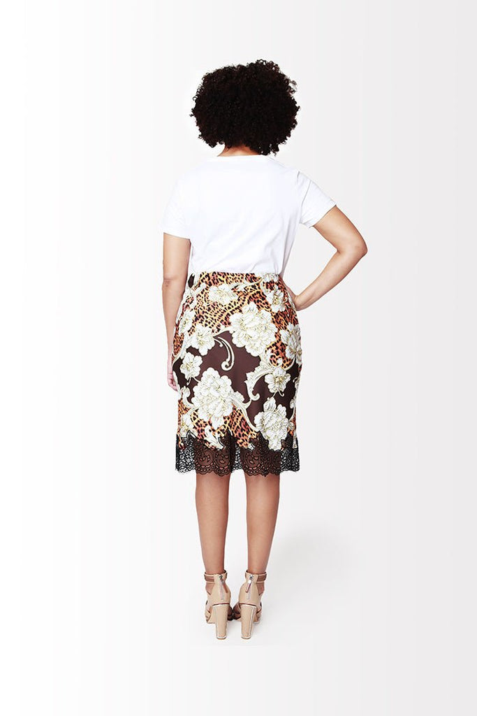 Zeon Skirt // Floral - SHEGUL